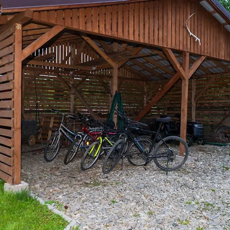 Dom Nad Stawem Z Balia Hébergement de vacances *