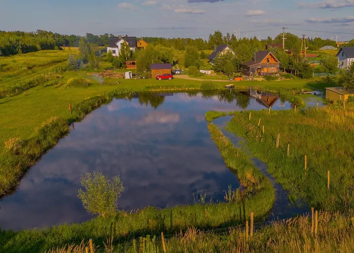 Dom Nad Stawem Z Balia 度假居 *